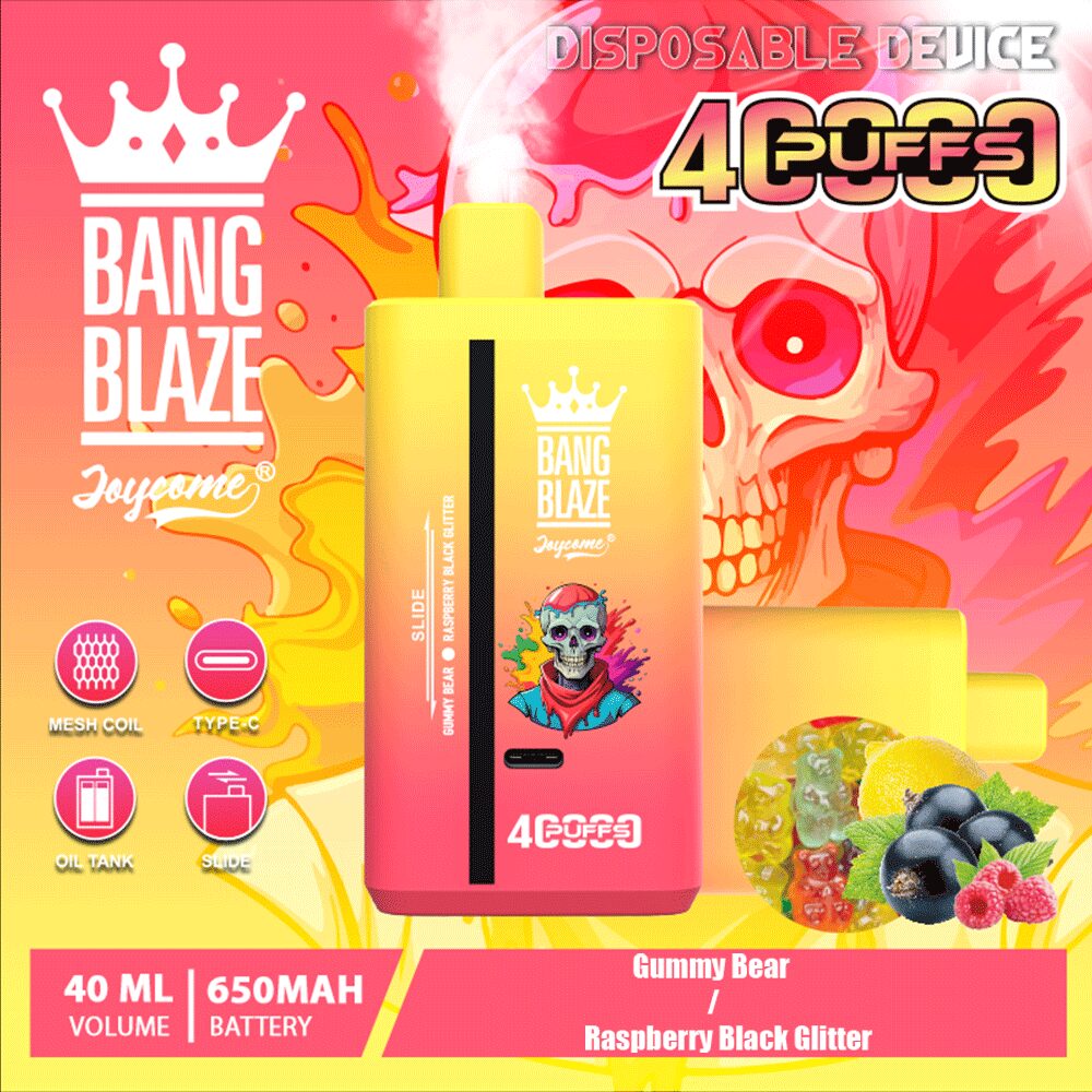 Bang Blaze 40000 40K Puffs 2% 3% 5% Nicotine Double Taste Disposable Vape