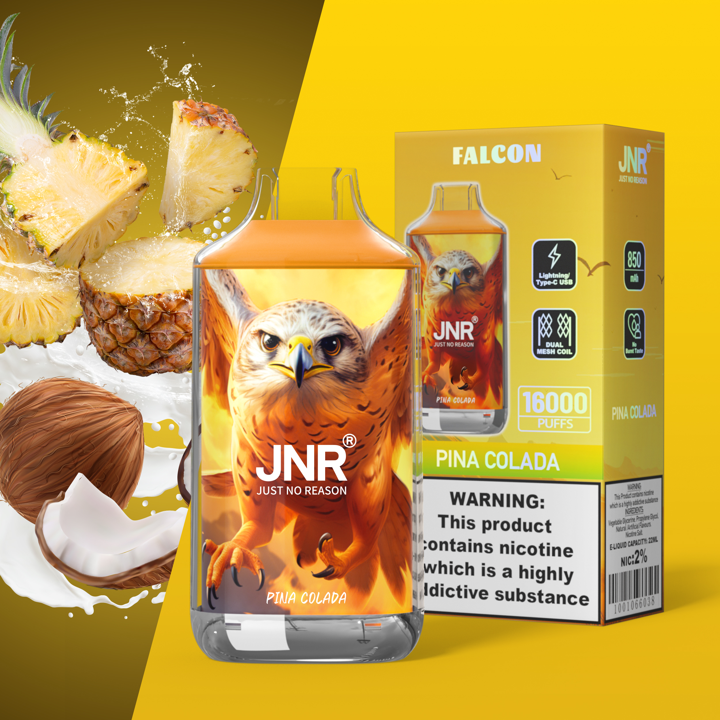 JNR FALON 16000 16K Puffs Original Edition Disposable Vape