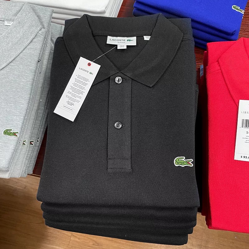 Klassisches LACOSTE Polo! [Unisex] Erhältlich in 20 Farben! Hergestellt aus hochwertigem Stoff / weich und bequem / pillingfrei / formbeständig / farbecht.