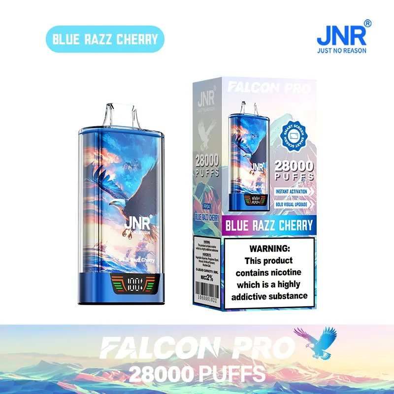 JNR Falcon Pro 28000 28K Puffs Original Model LED Display Disposable Vape