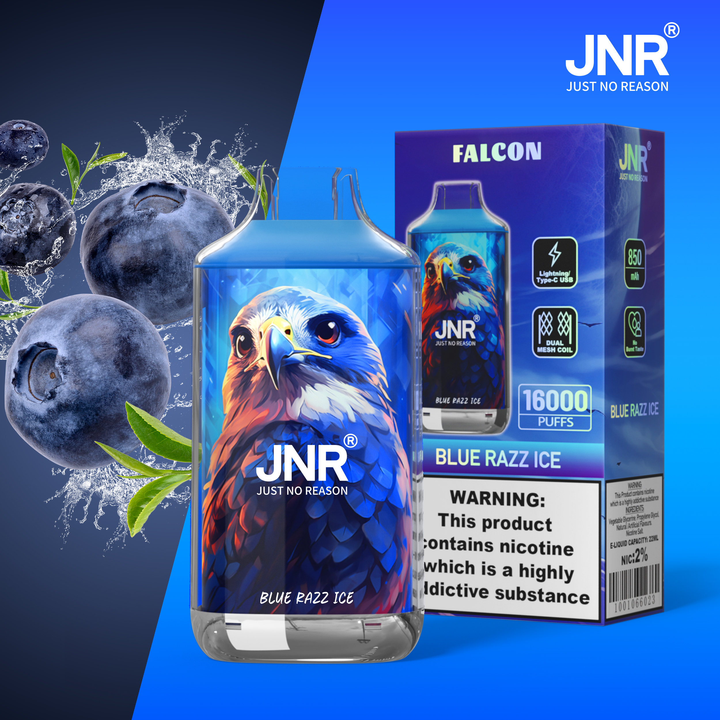 JNR FALON 16000 16K Puffs Original Edition Disposable Vape