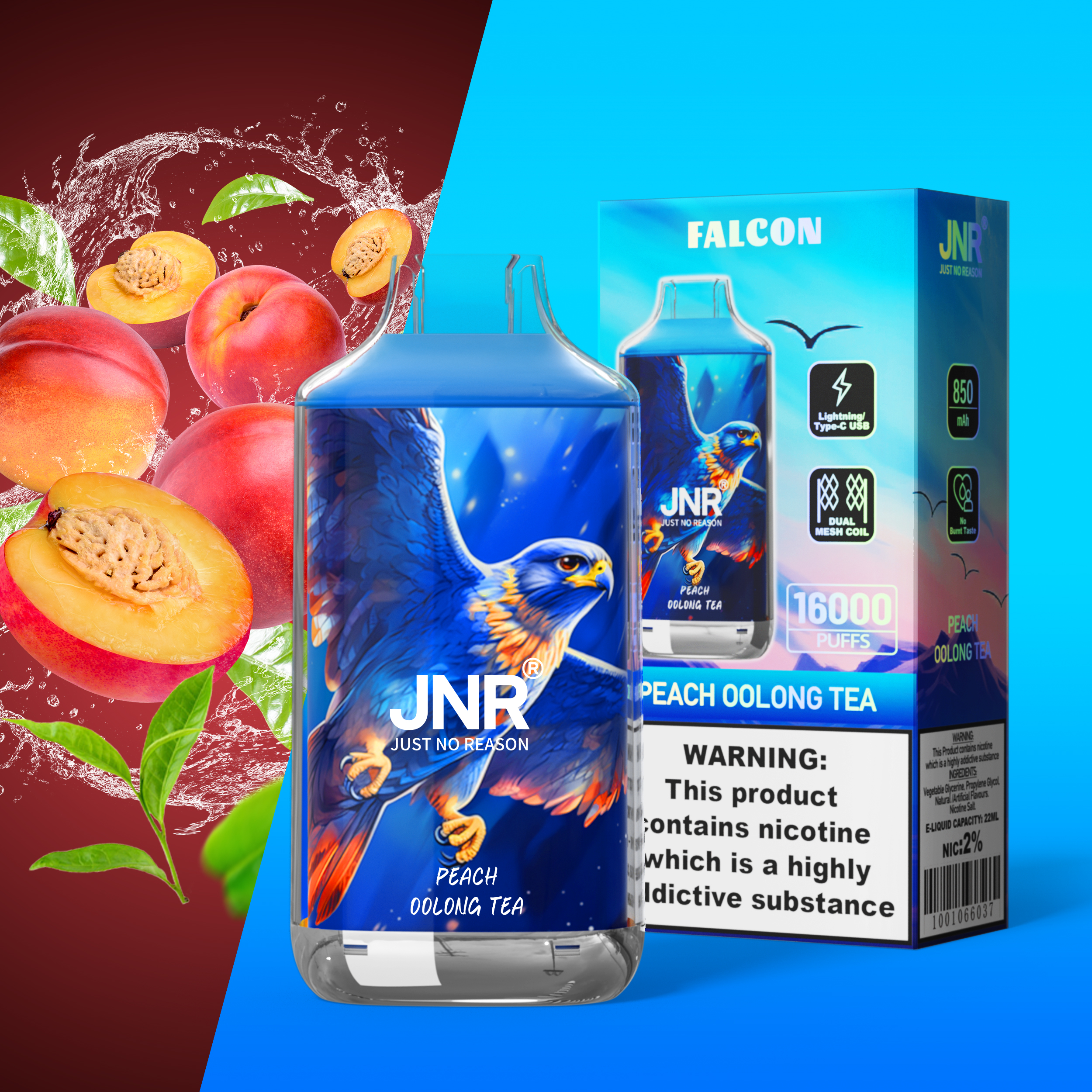 JNR FALON 16000 16K Puffs Original Edition Disposable Vape