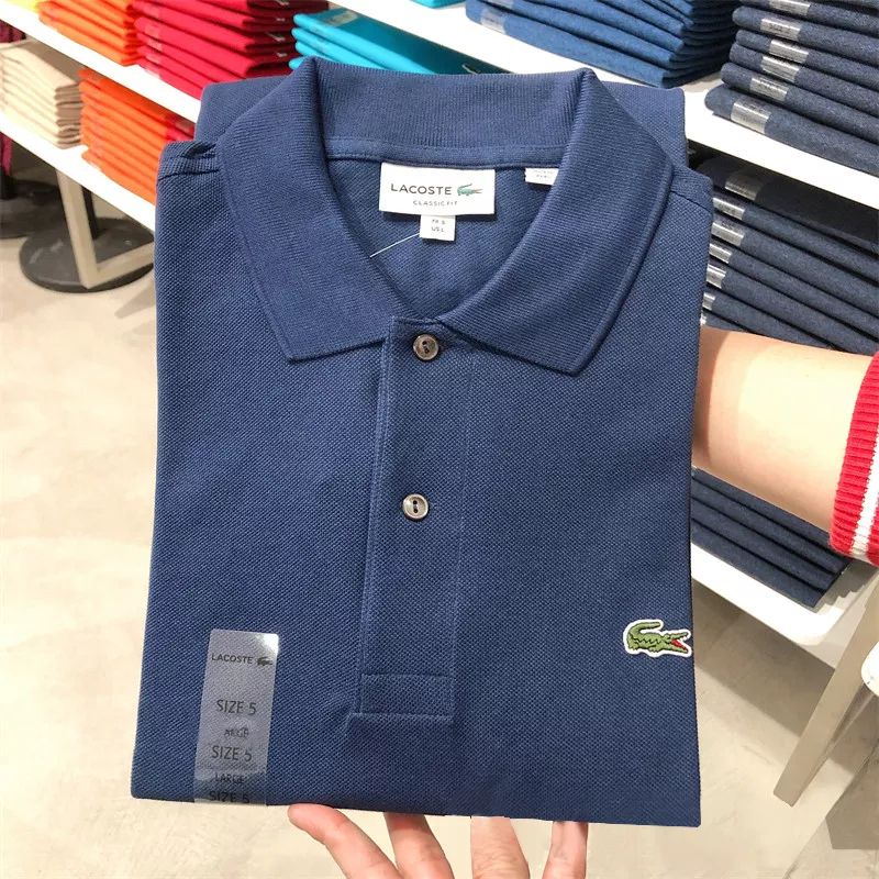 Klassisches LACOSTE Polo! [Unisex] Erhältlich in 20 Farben! Hergestellt aus hochwertigem Stoff / weich und bequem / pillingfrei / formbeständig / farbecht.