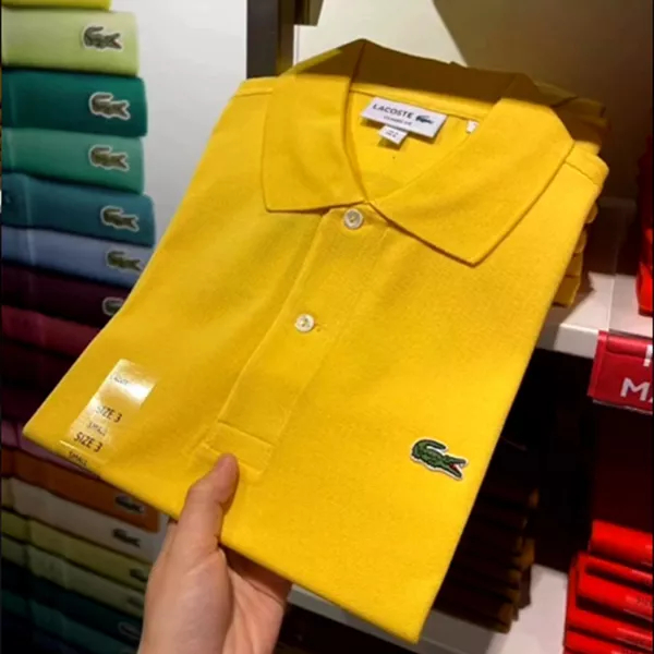 Klassisches LACOSTE Polo! [Unisex] Erhältlich in 20 Farben! Hergestellt aus hochwertigem Stoff / weich und bequem / pillingfrei / formbeständig / farbecht.