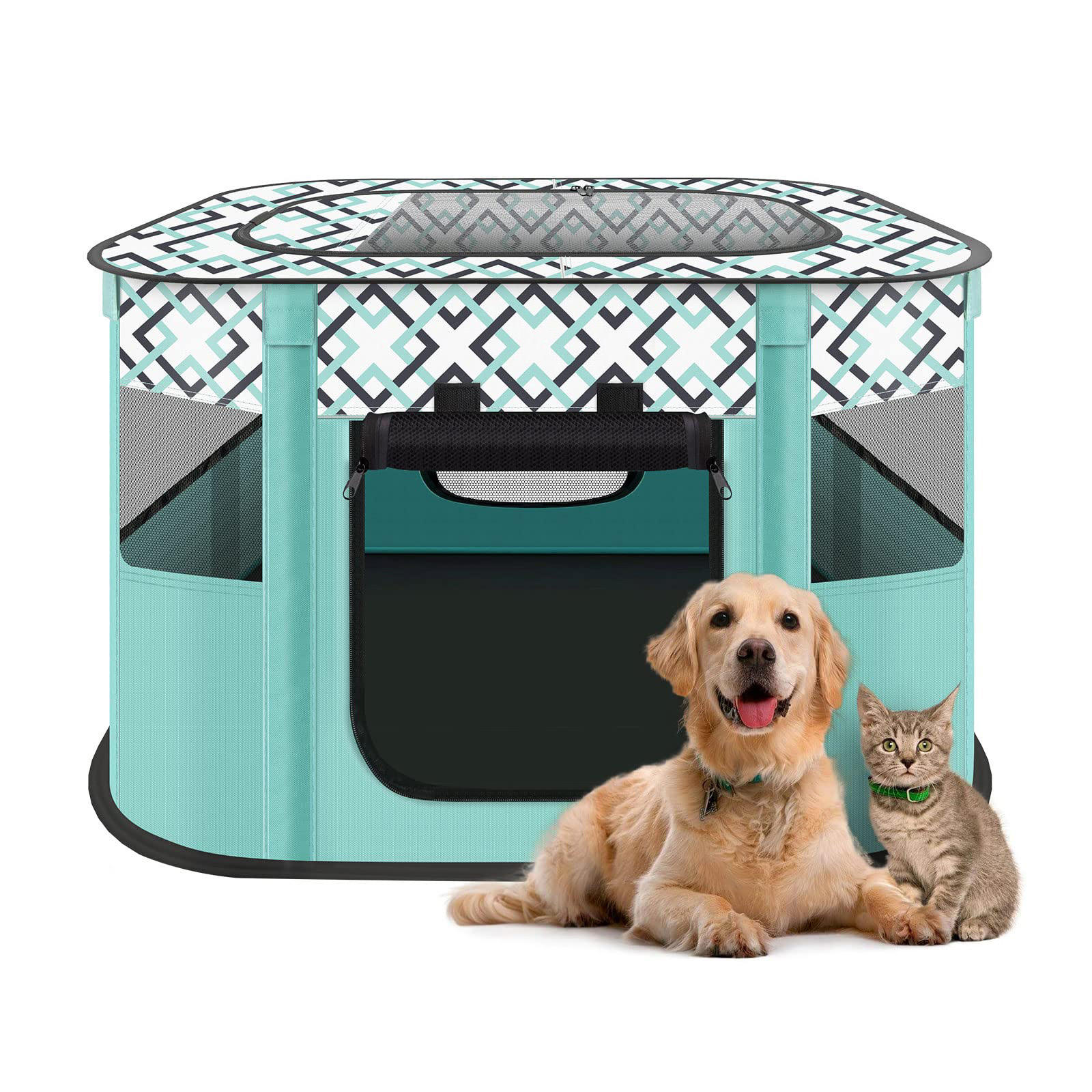 Give Your Pet a Safe Space – Portable Foldable Pet Tent for Home, Travel & Camping