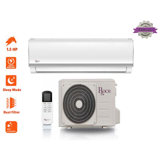 Roch RAC-S12R4(G)- A – Split Air Conditioner - 1.5HP - White