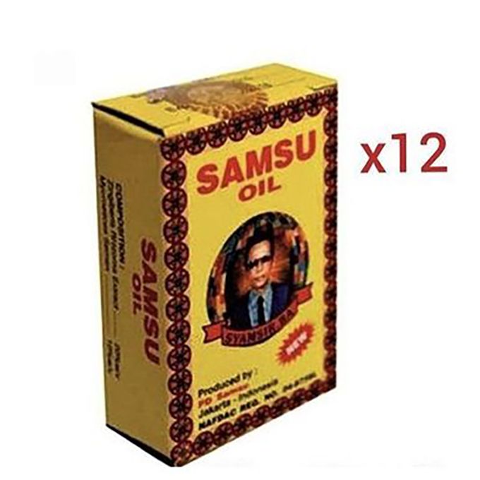 Samsu Delay Ejaculation Oil - 25ml x 12