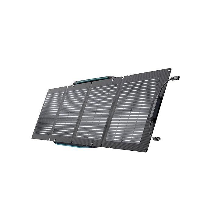 ECOFLOW 110W Portable Solar Panel for Power Station, Foldable Solar Charger Chainable with Adjustable Kickstand, Waterproof IP68 for Outdoor Camping Indoor RV