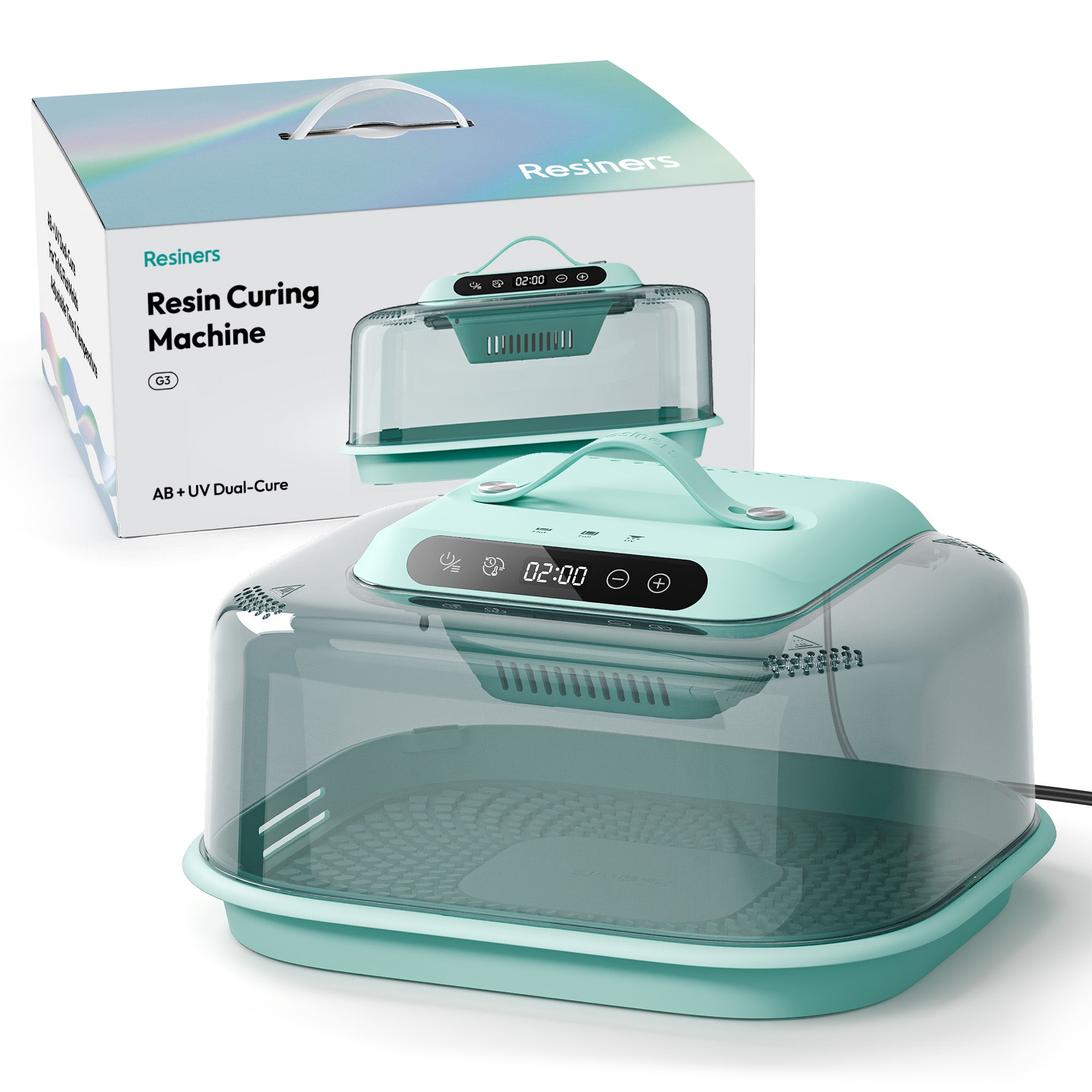 Resiners® G3 2-in-1 Resin Curing Machine for UV and Epoxy Projects