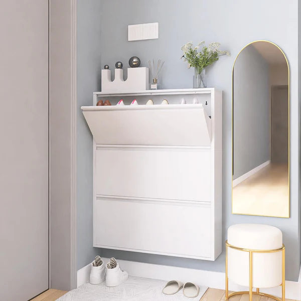 IKEA Noctera Modular Shoe Cabinet with Drawers