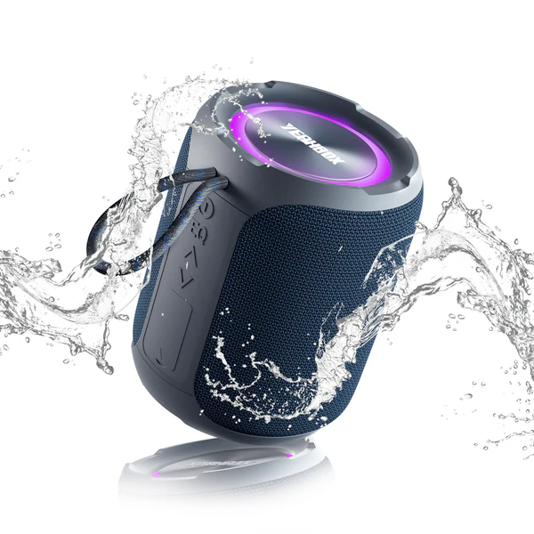 ⏰（Clearance price, limited time offer）⚡️YEAHBOX Portable Speaker with Stereo Wireless, IPX7 Waterproof Speaker with 4-in 1 BT/Aux/TF-Card/U Disk Input, Wireless Speaker for Outdoor/Home/Party/Electronic Gadgets [🚀 ORDER NOW → Fast Ghana Delivery]