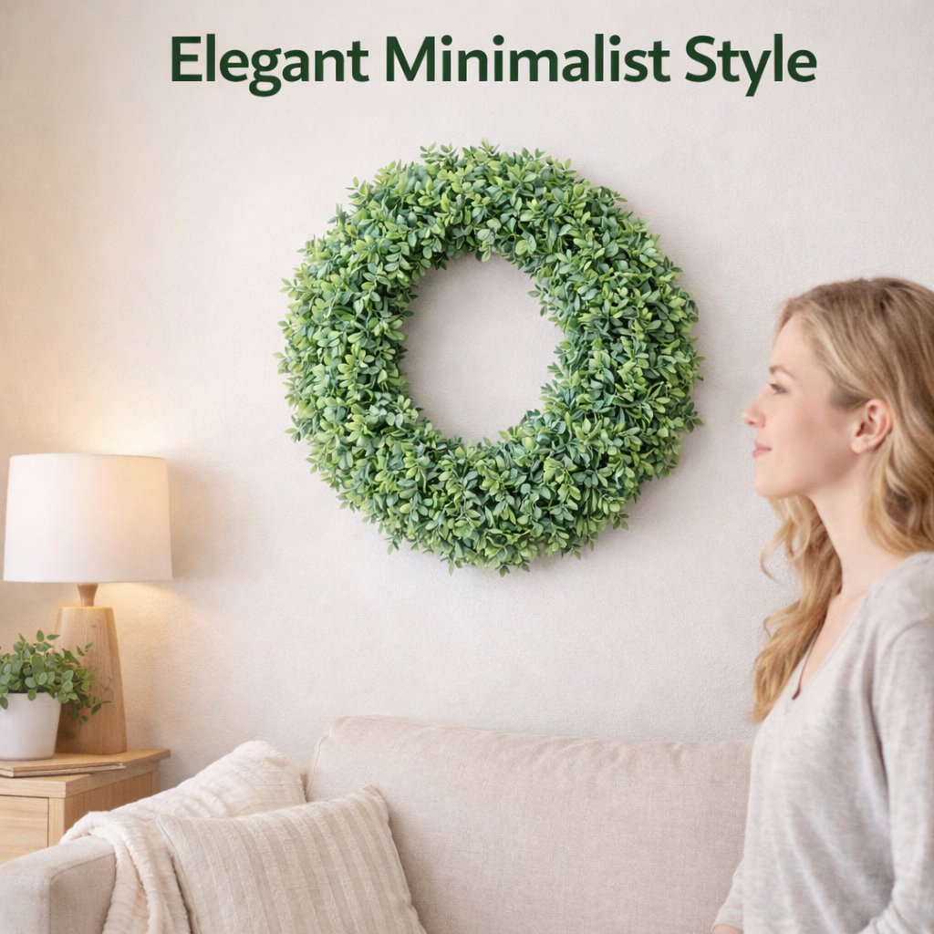 🎄 Milan Grass Wreath 🔥