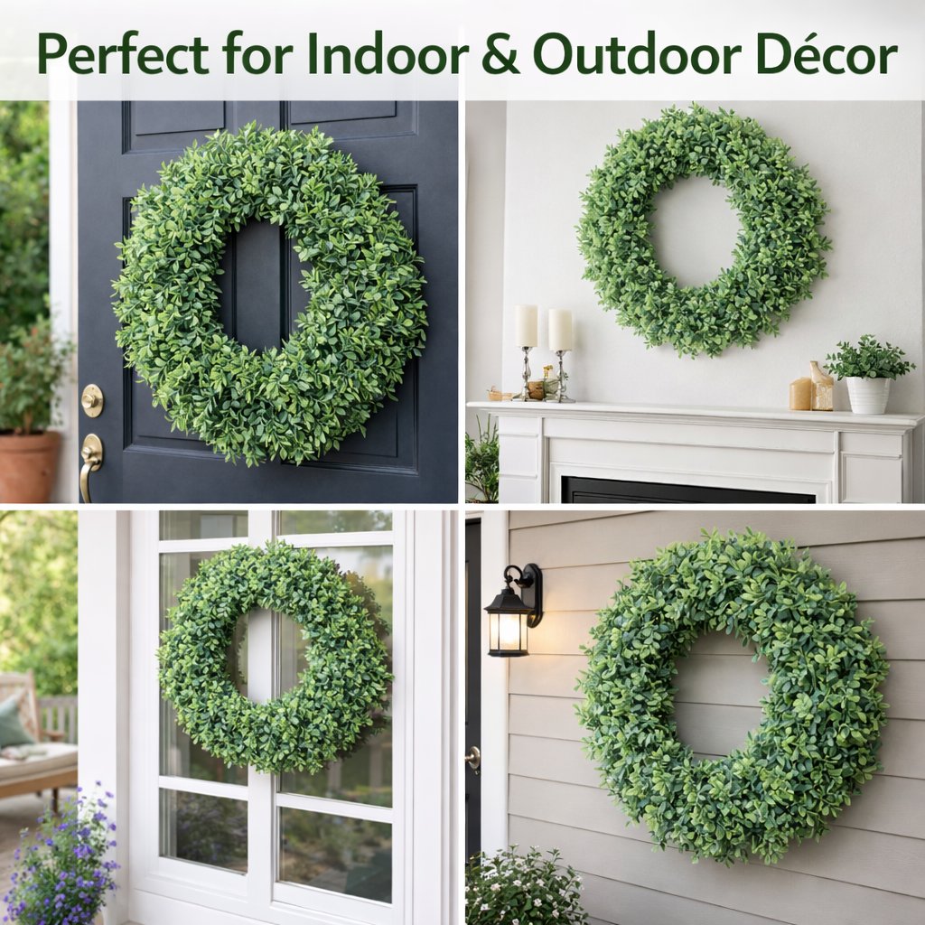 🎄 Milan Grass Wreath 🔥