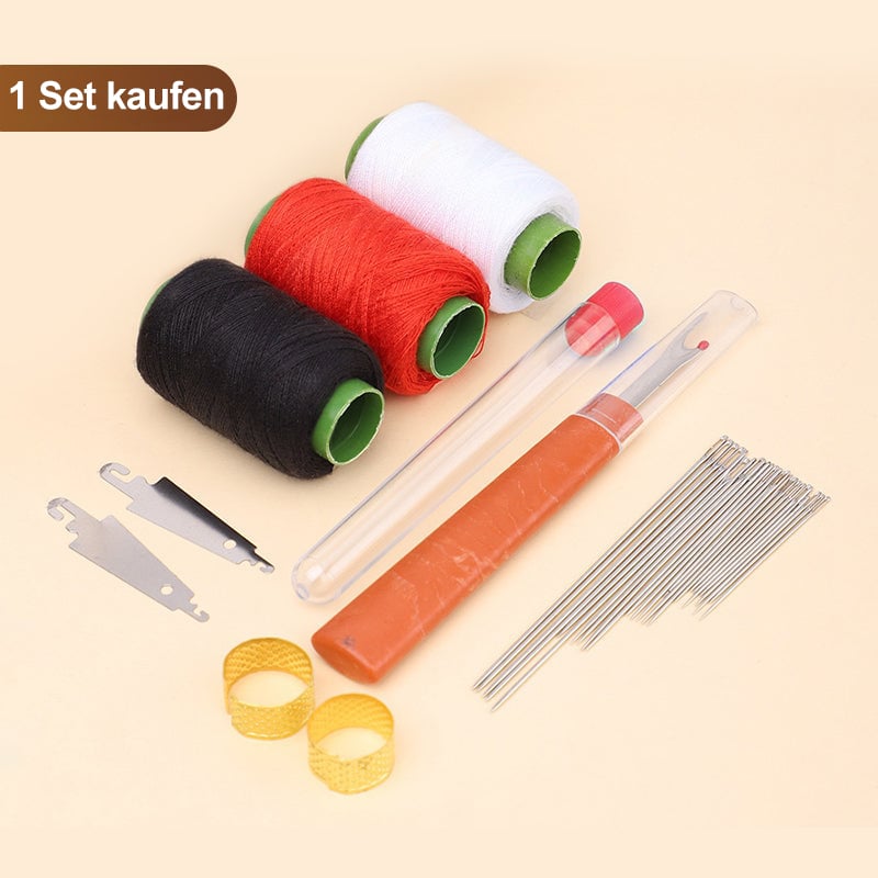 All-in-One 37-teiliges Nähset🧵Repariere alles, jederzeit + tragbar & auch für Anfänger geeignet! ✨ 