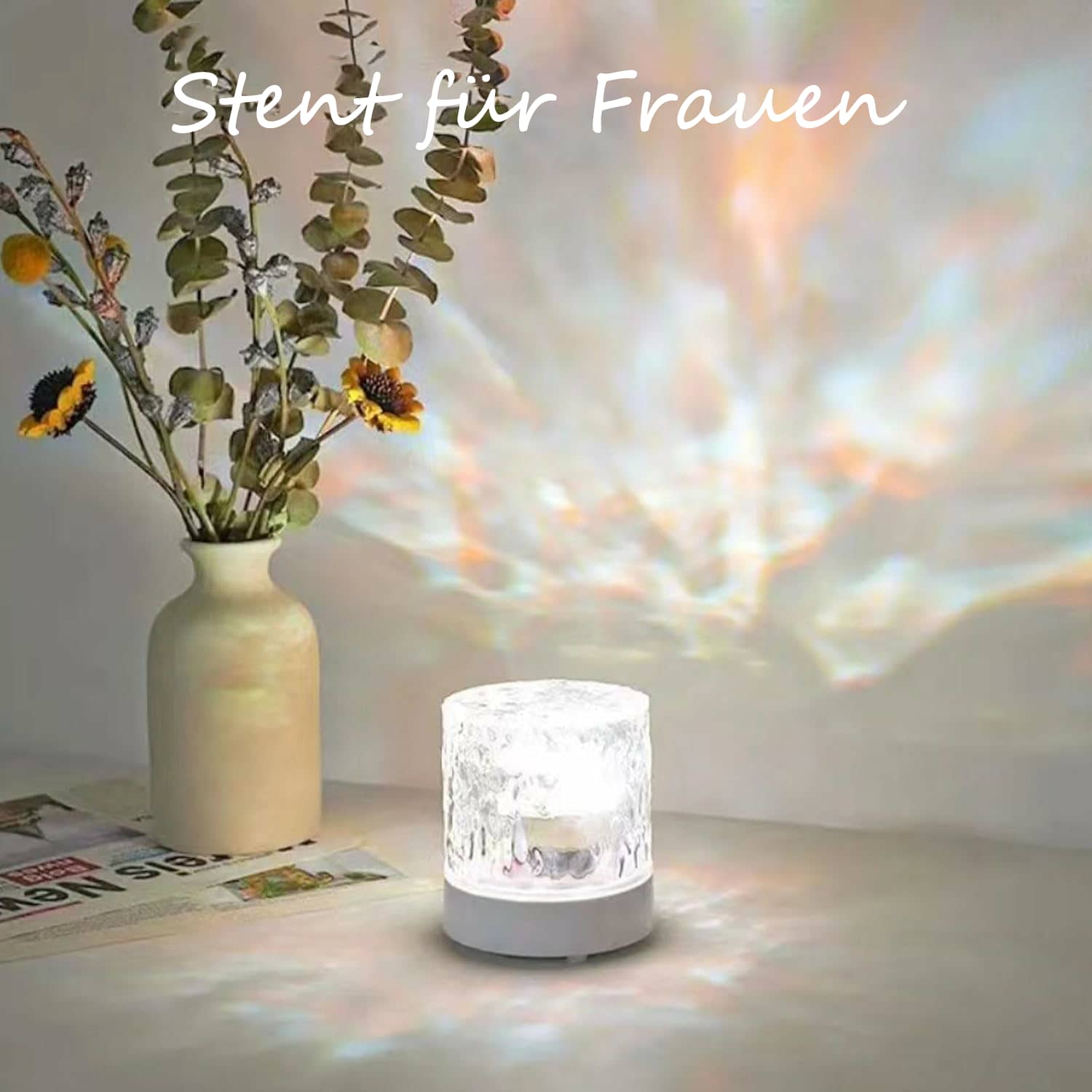 💡🌊Wasserwellenlampe 