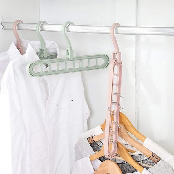 👕 9-in-1 Smart Hanger Pro – Dein Kleiderschrank-Gamechanger! 😍 