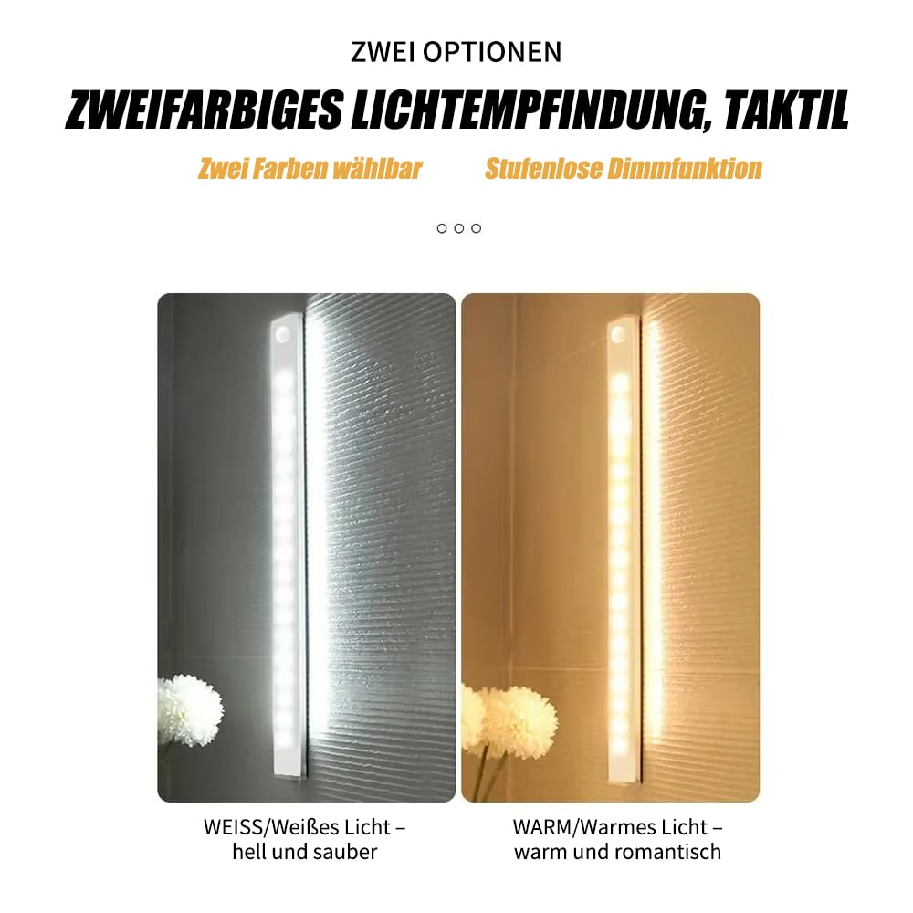 🏆Letzter Tag Verkauf 49% Rabatt🔥-💡Bohrfreie intelligente Sensor magnetische aufladbare LED-Leuchte 