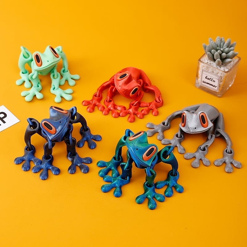 🔥49 % Rabatt für begrenzte Zeit🔥3D-gedrucktes Magnetfroschspielzeug🐸 