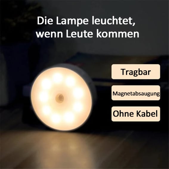 LED-Nachtlicht mit Bewegungssensor 