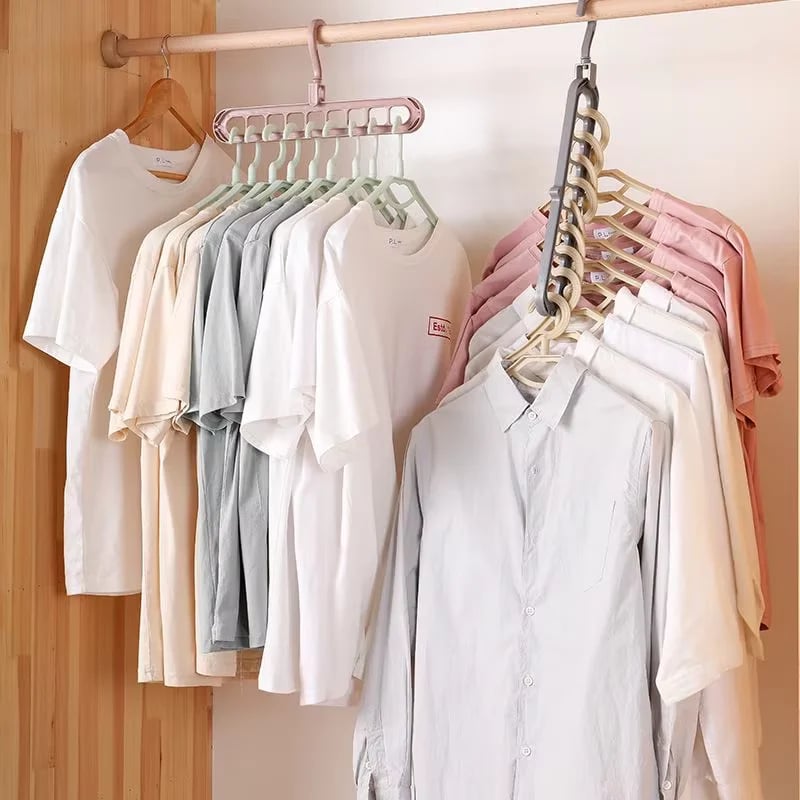 👕 9-in-1 Smart Hanger Pro – Dein Kleiderschrank-Gamechanger! 😍 