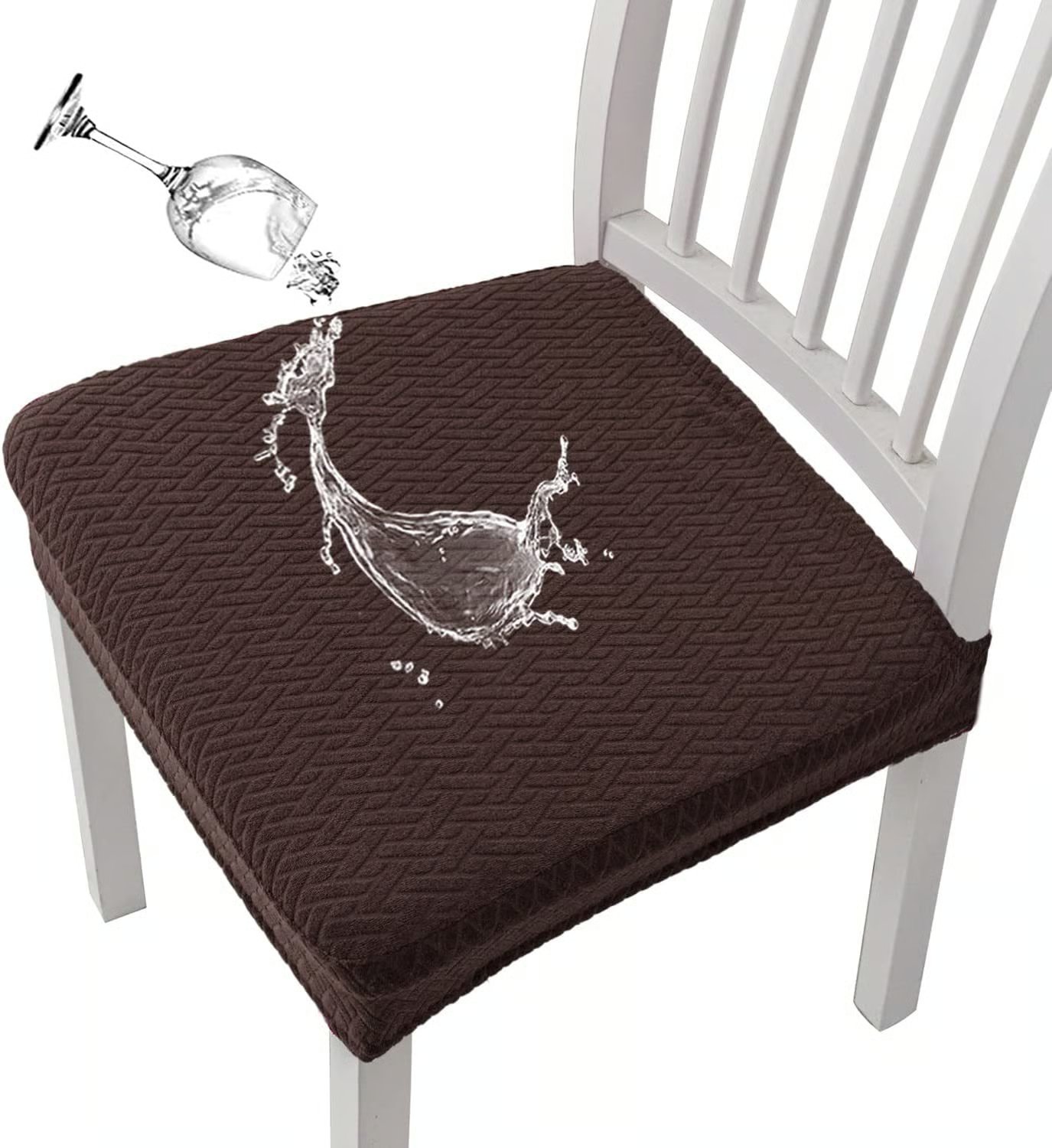 🎅🔥 Wasserdichte Jacquard-Stuhlhussen - 49% Rabatt! Langlebig, stilvoll & leicht zu reinigen 🪑 