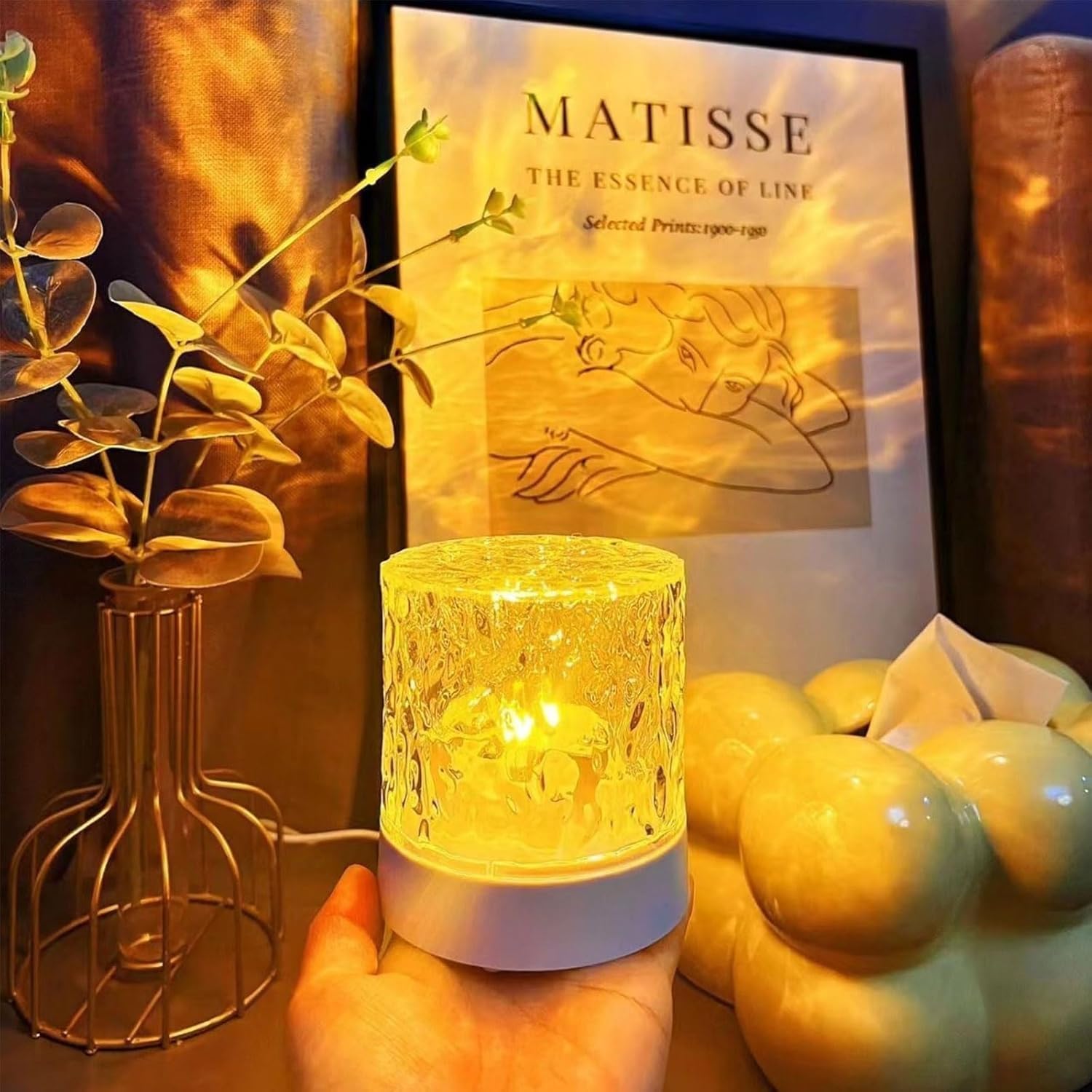 💡🌊Wasserwellenlampe 