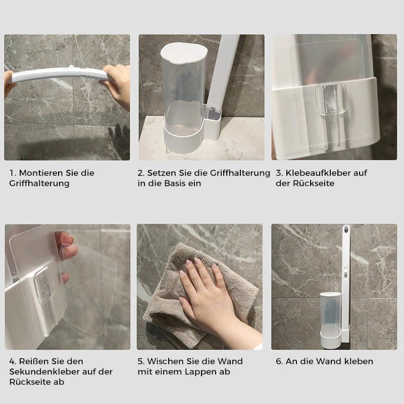 🌟 Frei kombinierbare Einweg-Toilettenbürste! 🚽✨ 