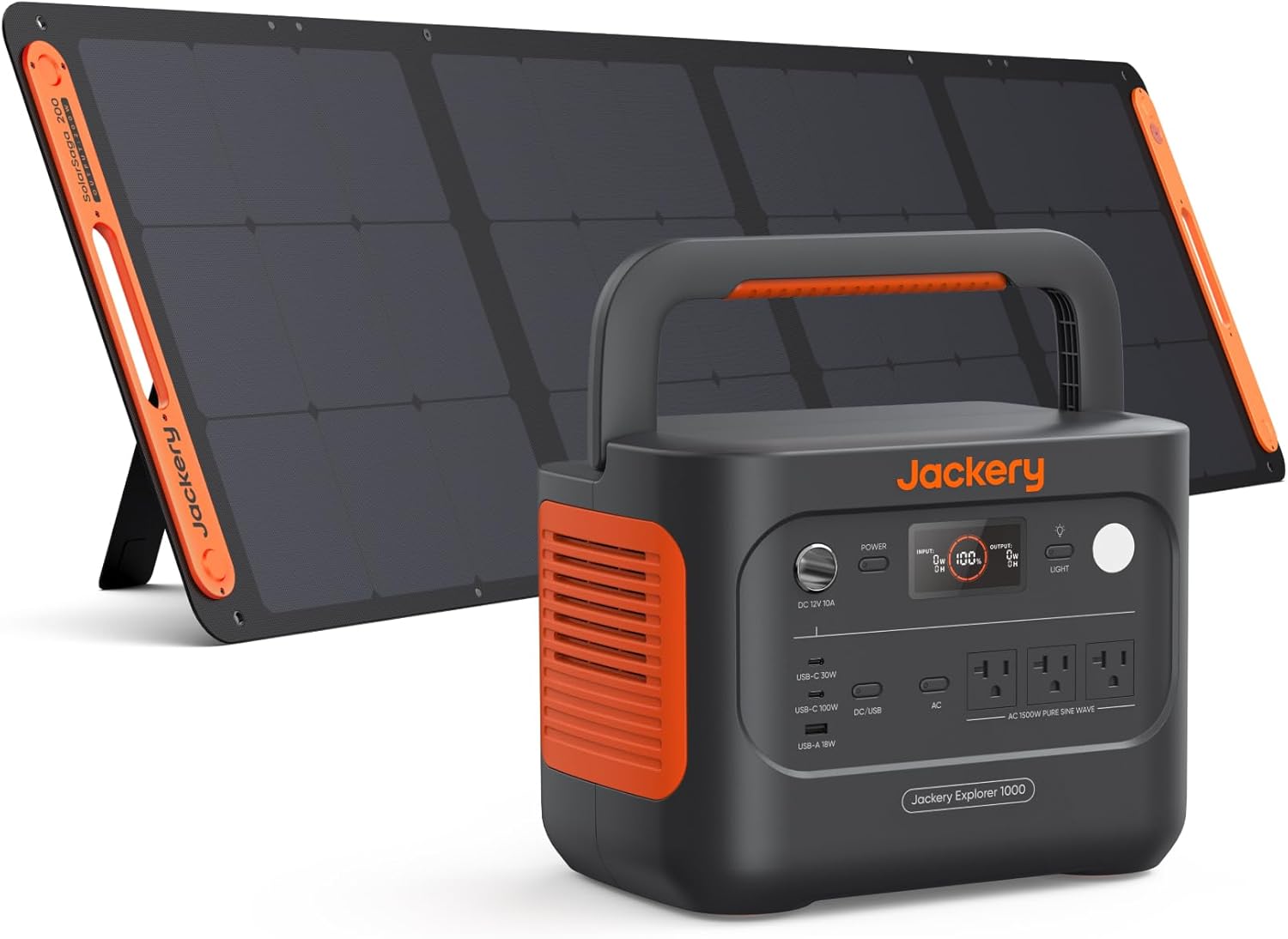 【🔥 Clearance Sale – Only 98 units left】Jackery Solar Generator 1000 v2 with 200W Solar Panel