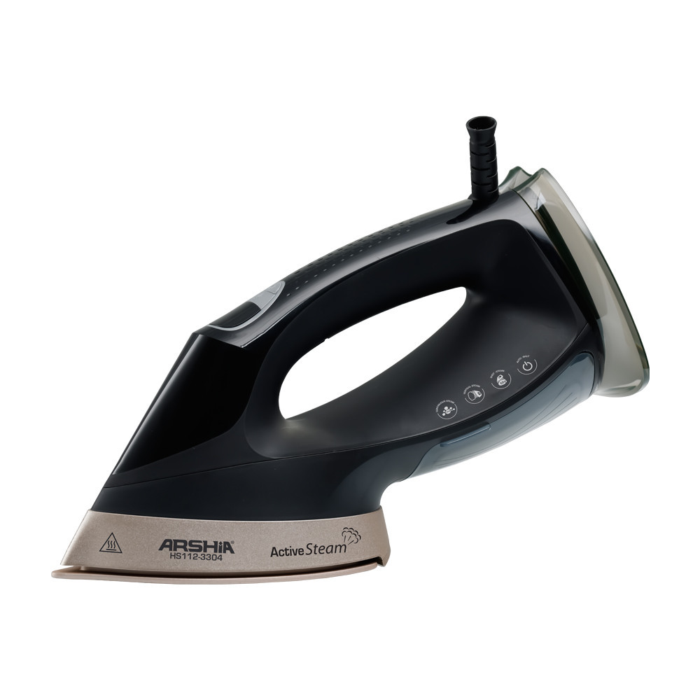 Arshia Handheld Steamer (Black And Gold) portable iron, traveling iron HS112-3304 | HS112-3323