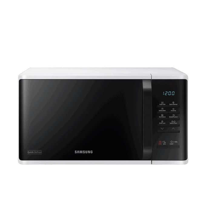 Samsung 23 Litre - MS23K3513AW/SG Solo - Microwave Oven with Quick Defrost - Black