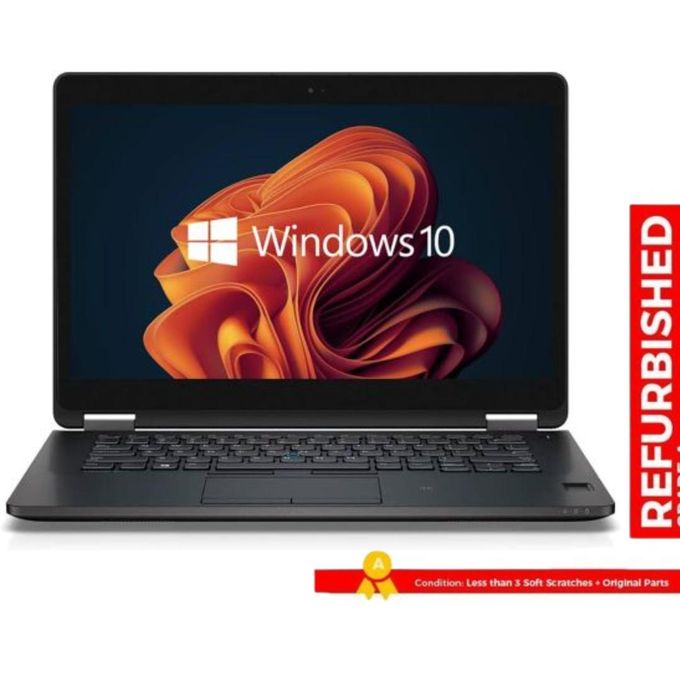 Renewed Dell Latitude E7470 14" 6th Gen (6 Months Warranty) - Core i5-5300U - 8GB RAM - 256GB SSD - Win 10 - Black - Refurbished