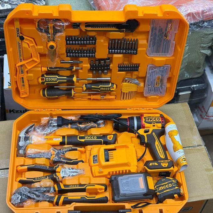 Ingco 166 pieces drill tool set
