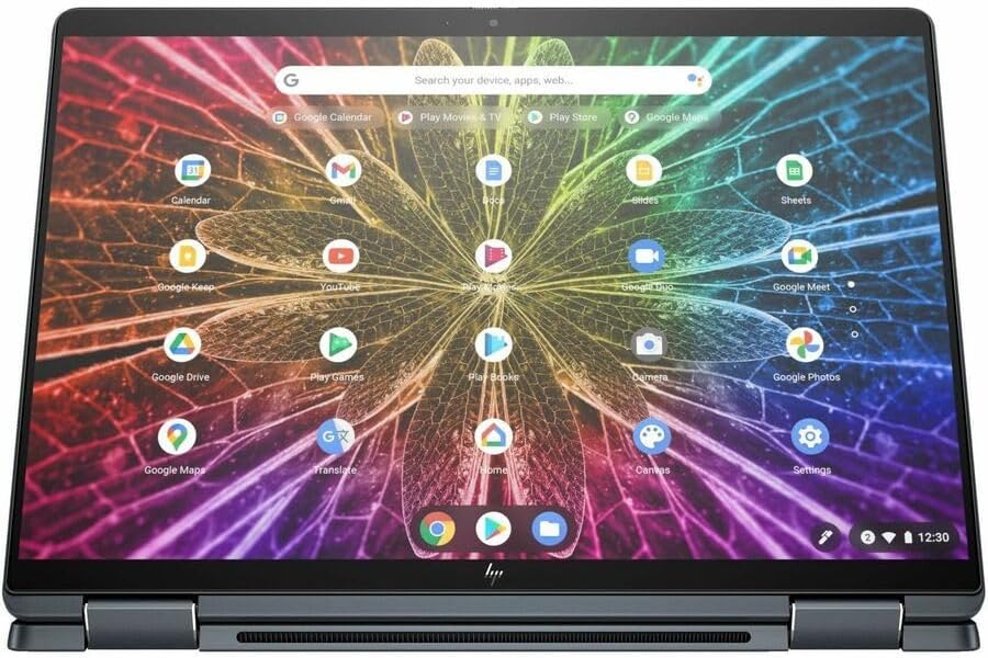 💥Special offer - GH₵ 498💥 HP Elite Dragonfly 13.5" Touchscreen Convertible 2 in 1 Notebook - 2K - Intel Core i5 8th Gen i5-1245U - vPro Technology - 8 GB - 256 GB SSD - English Keyboard - Slate Blue - Intel Chip - 2256 x