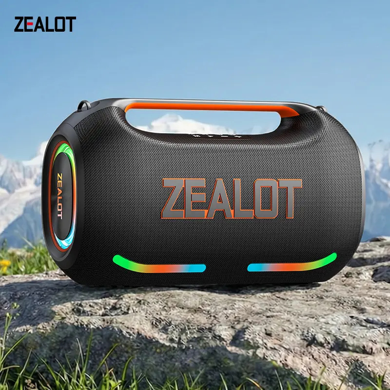 🔥 ZEALOT 250W Bluetooth Speaker – Powerful Bass & Loud Party Sound
