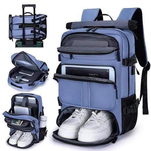 3-in-1 Multifunctional Travel Backpack – Large Capacity Laptop & Shoe Storage Bag | Buy 1 Get 1 Free