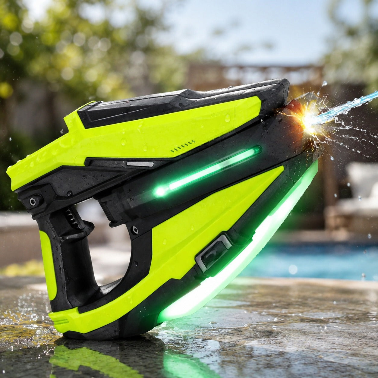 🔥Buy one pair, get one free | Surgeblaster Futuristic Rapid-Fire Electric Water Cannon Toy