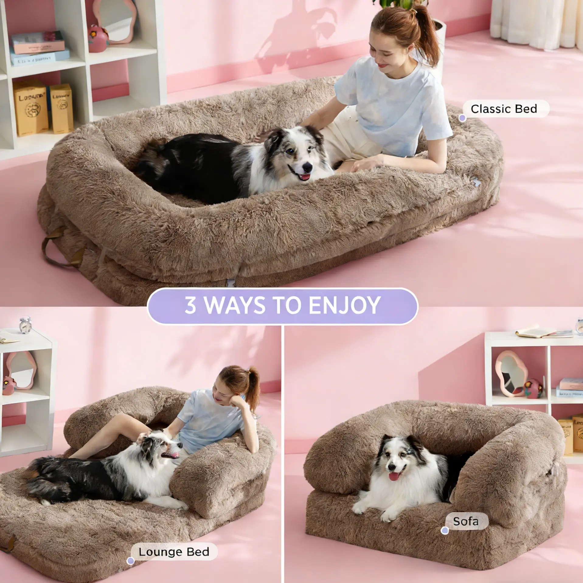 🔥 Back In Stock – Giant Human Dog Bed for Ultimate Comfort & Relaxation