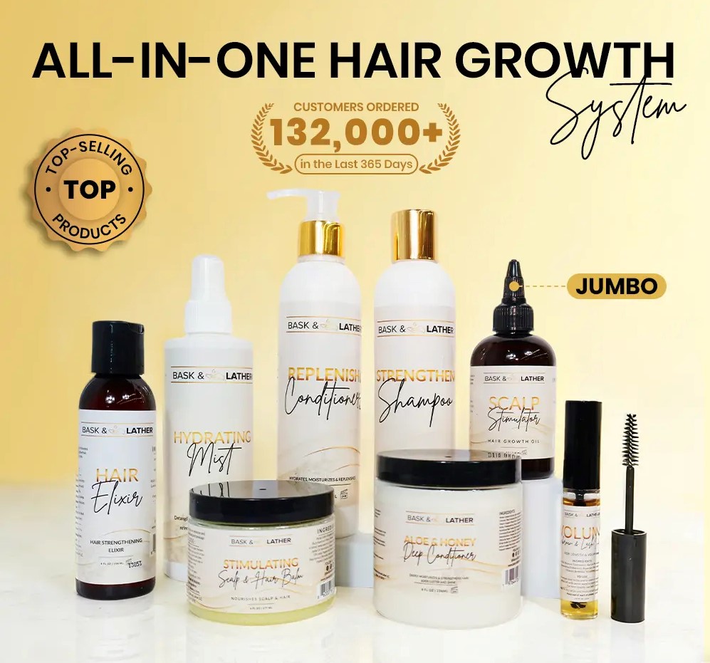 🔥 Limited Edition Hair Growth Bundle – Stronger, Thicker & Healthier Hair