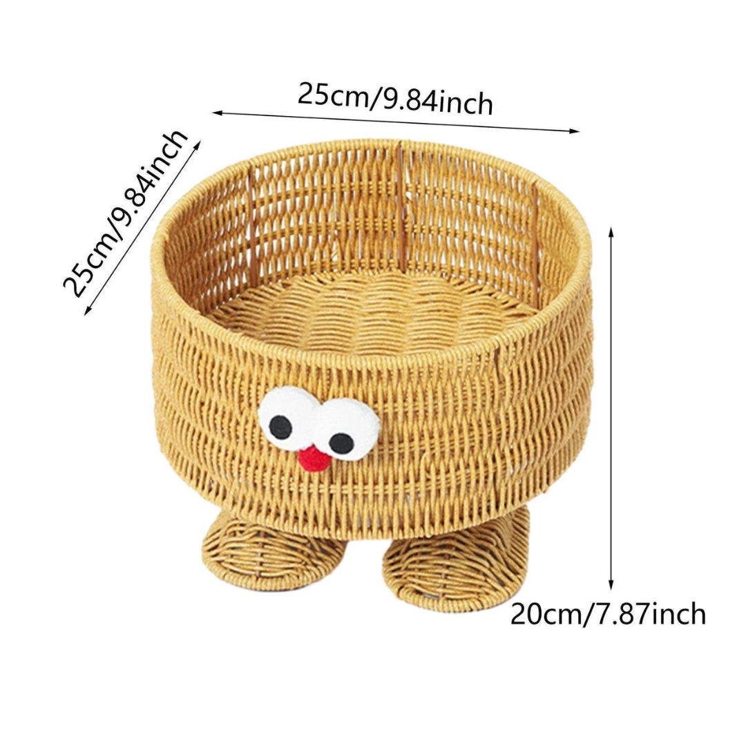 Decorative Multiuse Woven Storage Basket