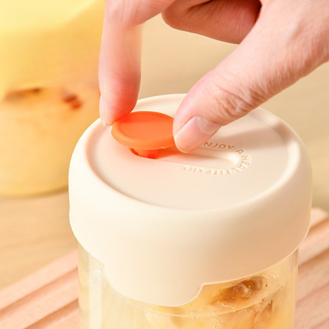 Durable Borosilicate Glass Storage Cup for Home and Kitchen Use