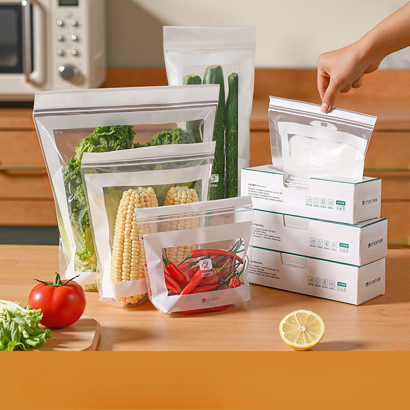 Reusable Airtight Sealing Food-Grade Plastic Bags