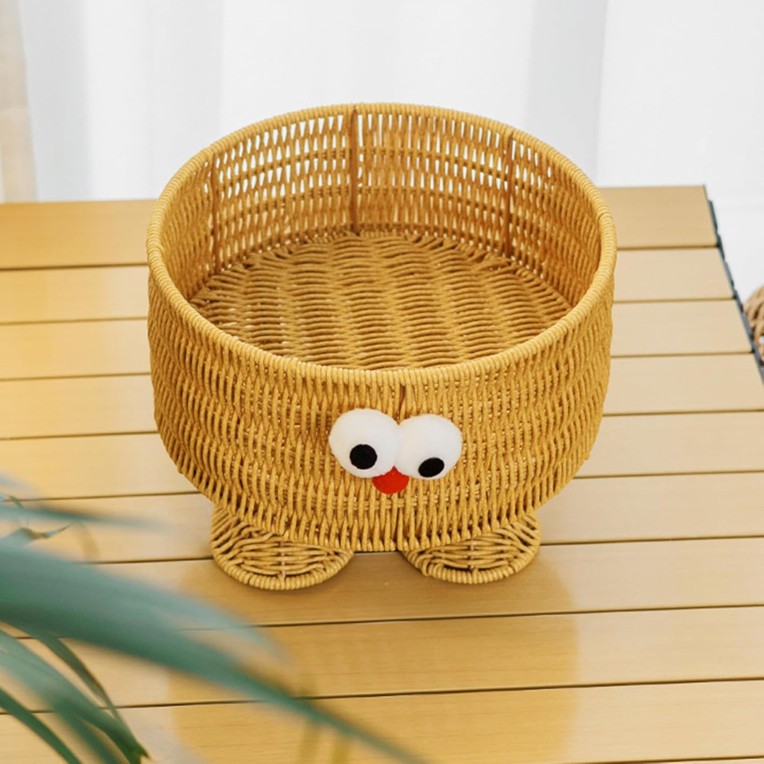 Decorative Multiuse Woven Storage Basket