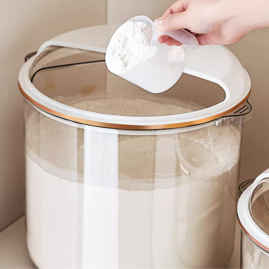Multi-Functional Fresh Lock Storage Bucket with Secure Lid