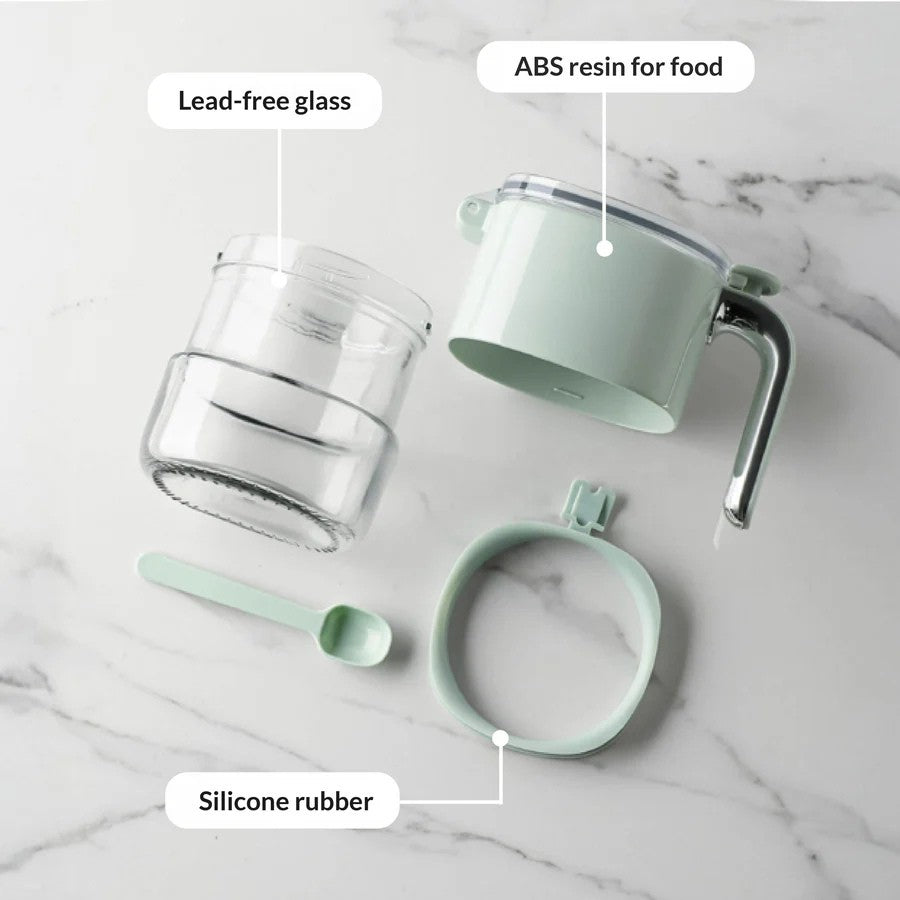Multi-Purpose One-Hand Operated Spice Jar with Flip Cap