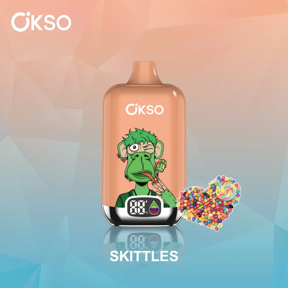 OKSO Digital box 12000 12K Puffs Rechargeable LED Display Disposable Vape 