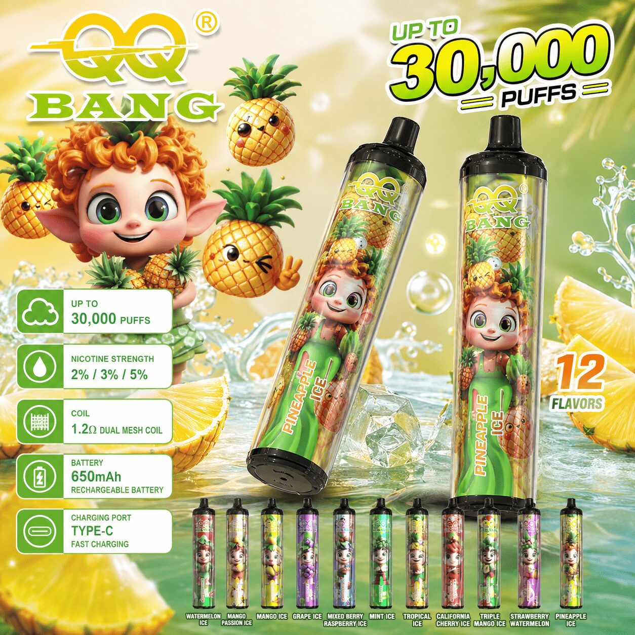JNR PhoneVape 30K Disposable Vape-Miami Mint