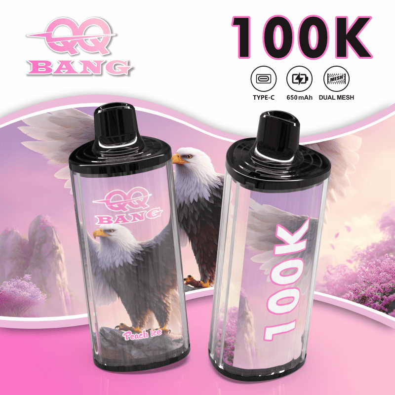 QQ Bang 100000 100K Puffs Dual Mesh Original Rechargeable Disposable Vape 