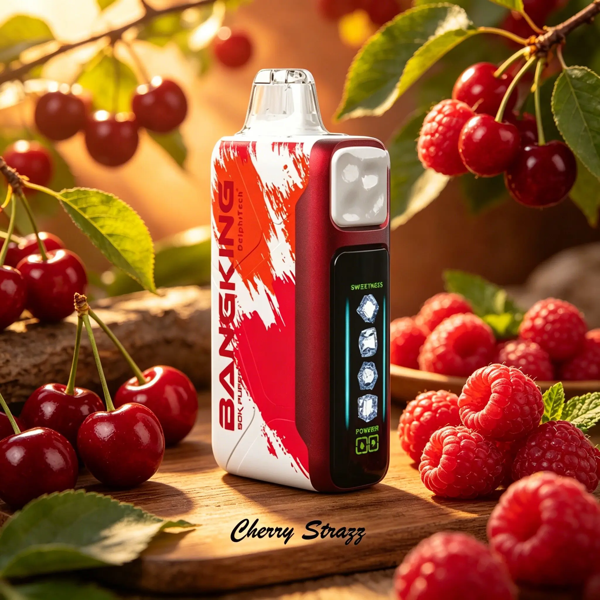 Bang King Ice Cool 60000 60K Puffs Adjustable Ice Level LED Display Disposable Vape Japan warehouse 