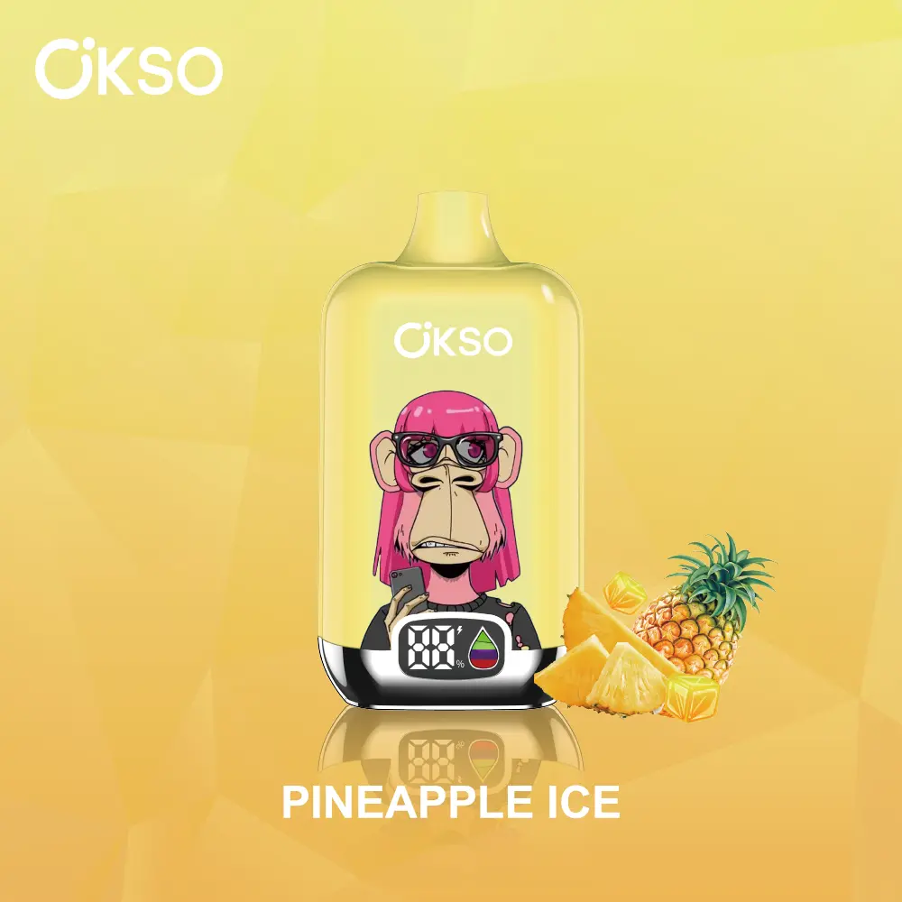 OKSO Digital box 12000 12K Puffs Rechargeable LED Display Disposable Vape 