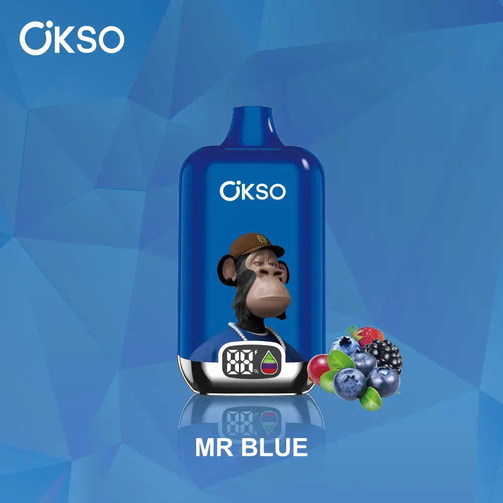 OKSO Digital box 12000 12K Puffs Rechargeable LED Display Disposable Vape 